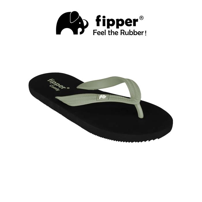 Fipper - Comfy Black / Green Schist