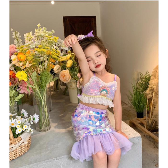 MERMAID costume mermaid set ariel baju duyung DRESS MERMAID kostum ariel