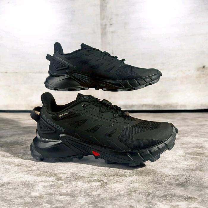 Sepatu Solomon Supercross 4 GTX black Original Guarantee