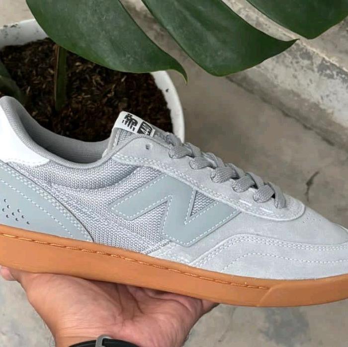 sepatu New Balance Numeric 440 grey gum original