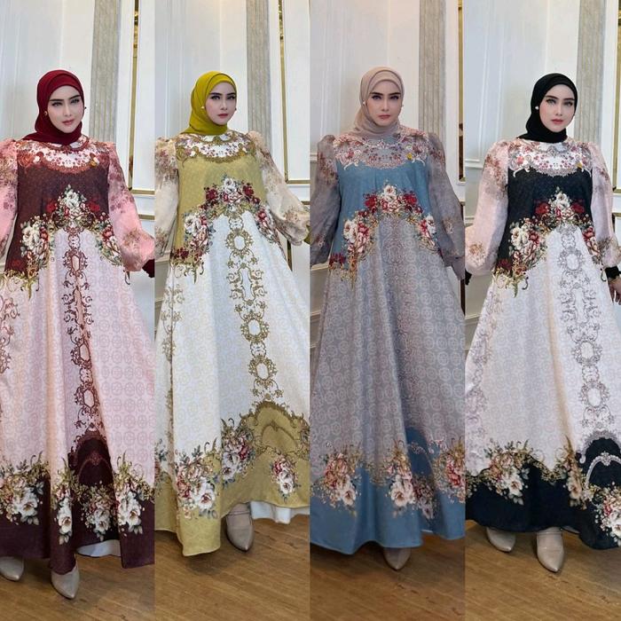 GAMIS DRESS TERBARU AQILA PN DRESS PREMIUM ORI BY NINONA