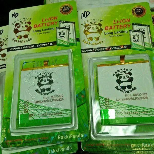 Baterai Batre Batrai Rakki Panda Andromax R2 Ip83232A Andro R2 Double Power