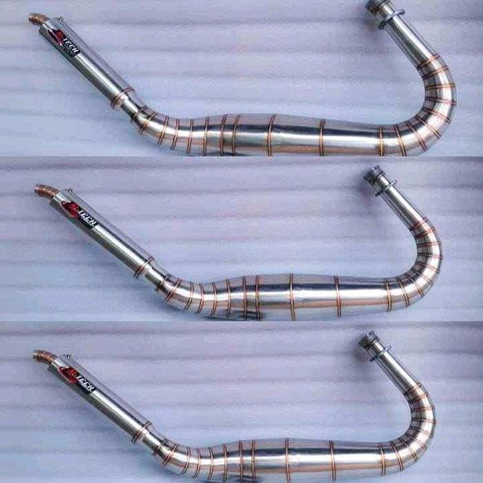 KENALPOT KOLONG KOBRA RX KING RX SPECIAL RXZ FULL STAINLESS AITECH RACING.