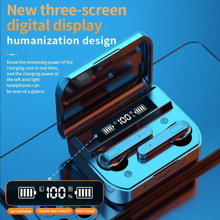 T33 Bluetooth Earphones Wireless Headphones Earbuds 5.3 Headset With