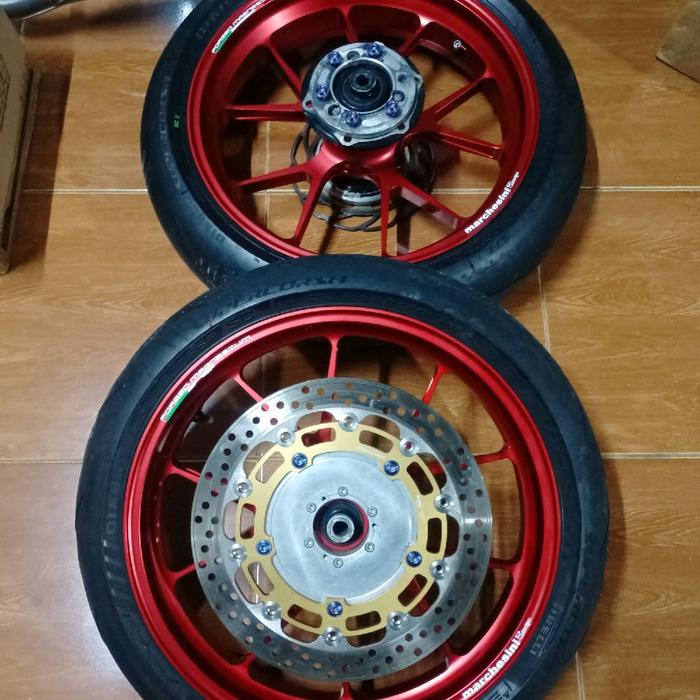 velg oz racing marchesini forged warna merah gold biru 120/70 r17 160/60r17 180/55 r17 190/55 r17 20