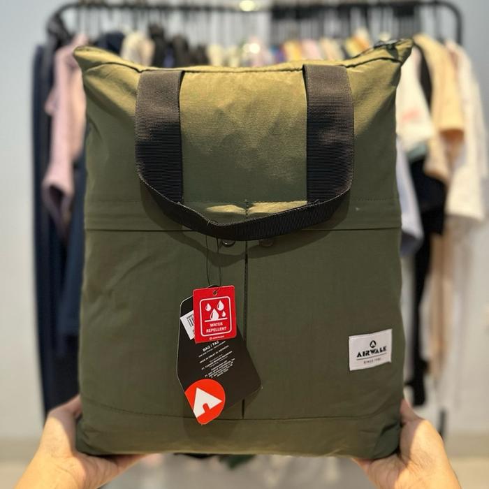 TAS RANSEL AIRWALK UNISEX CERRA BACKPACK AIWBP241107O OLIVE ORIGINAL AIRWALK