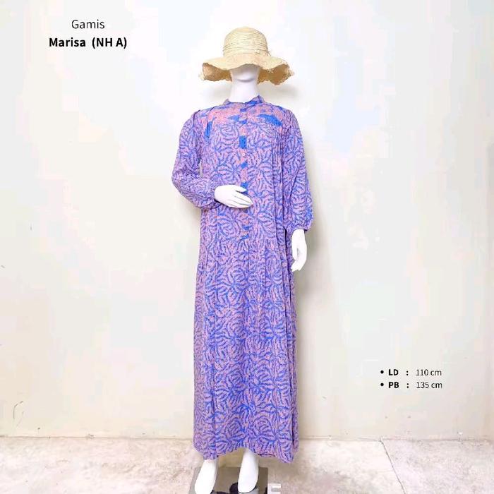Daster GAMIS MARISA BY PUTRI DIANA  Rayon Chibi Terbaru