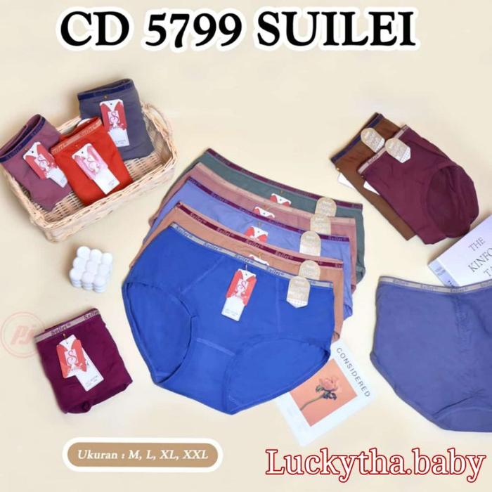 New Celana dalam Wanita Suilei 5799 / Celana dalam suilei / Cd wanita suilei karet kecil/ Cd suilei