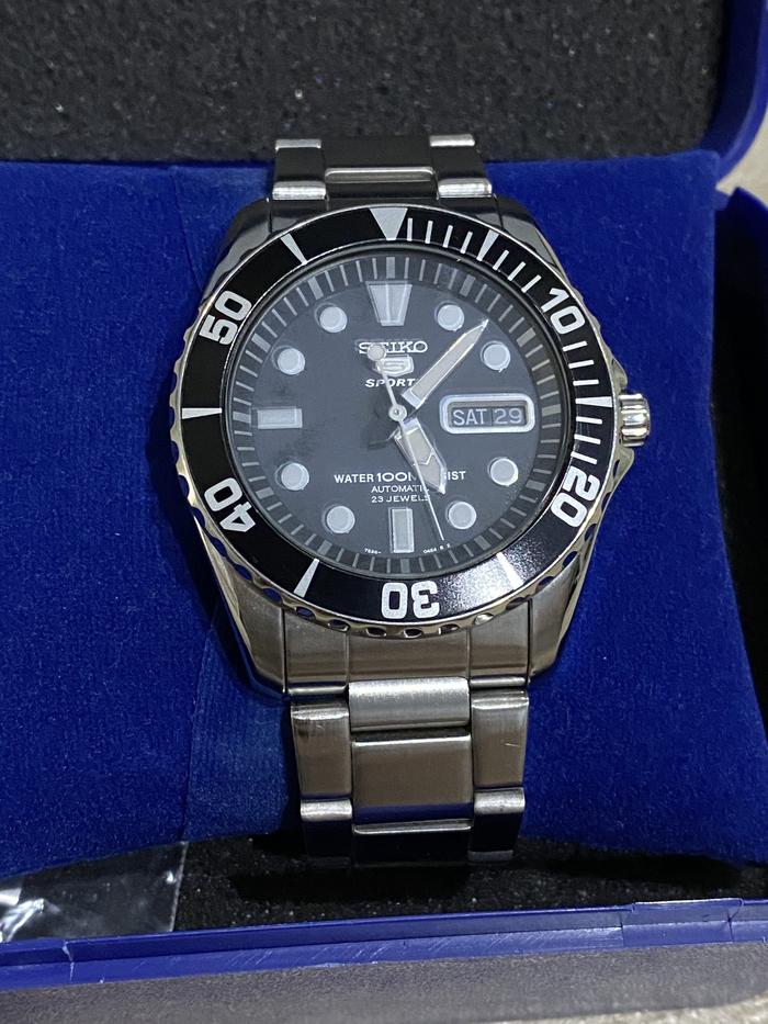 Jam tangan Pria SEIKO 5 Sports Sea Urchin SNZF17K1 | ORIGINAL | PRELOVED