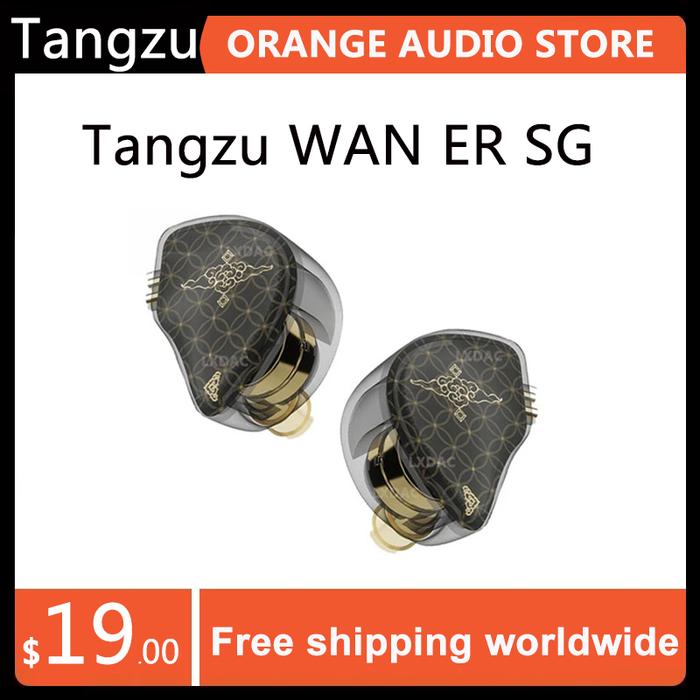 Tangzu WAN ER SG 2022 New 10mm Dynamic Driver Earphone IEM Metal