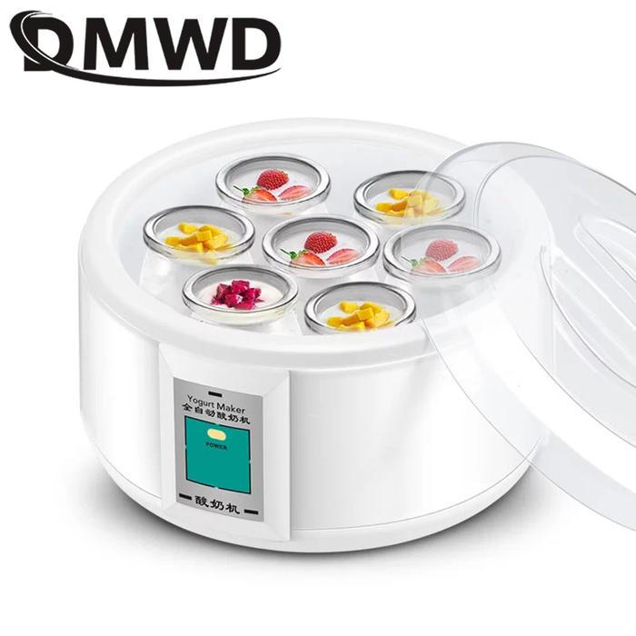 1.5L Electric Yogurt Maker Fermenter Automatic Multifunction Stainless Steel Liner Natto Rice Wine P