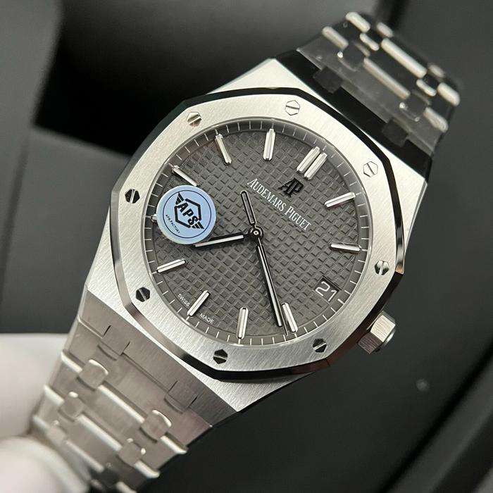 AP SWISS Audemars Oak 15500ST Watch Gray Dial APS Factory 41mm