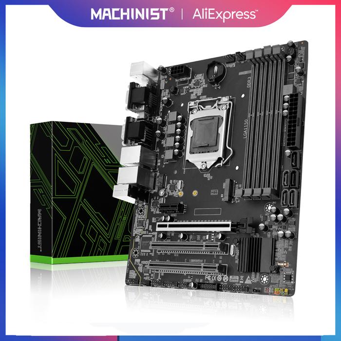 MACHINIST H97 Motherboard LGA 1150 Support Intel Pentium/Core/5th Gen
