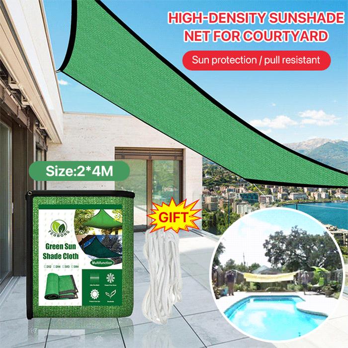Outdoor High-density sunshade net for courtyard Sunshade Net