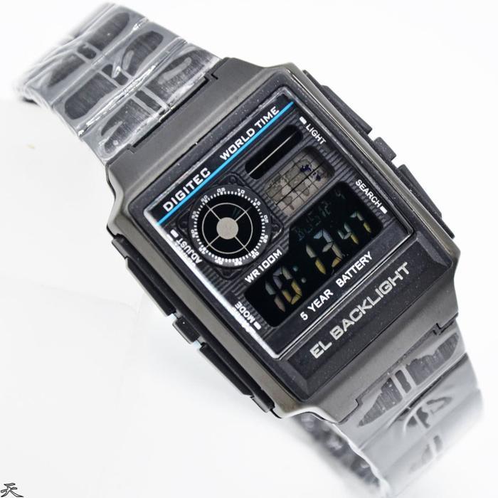 JAM TANGAN PRIA DIGITEC DG-3078T ORIGINAL