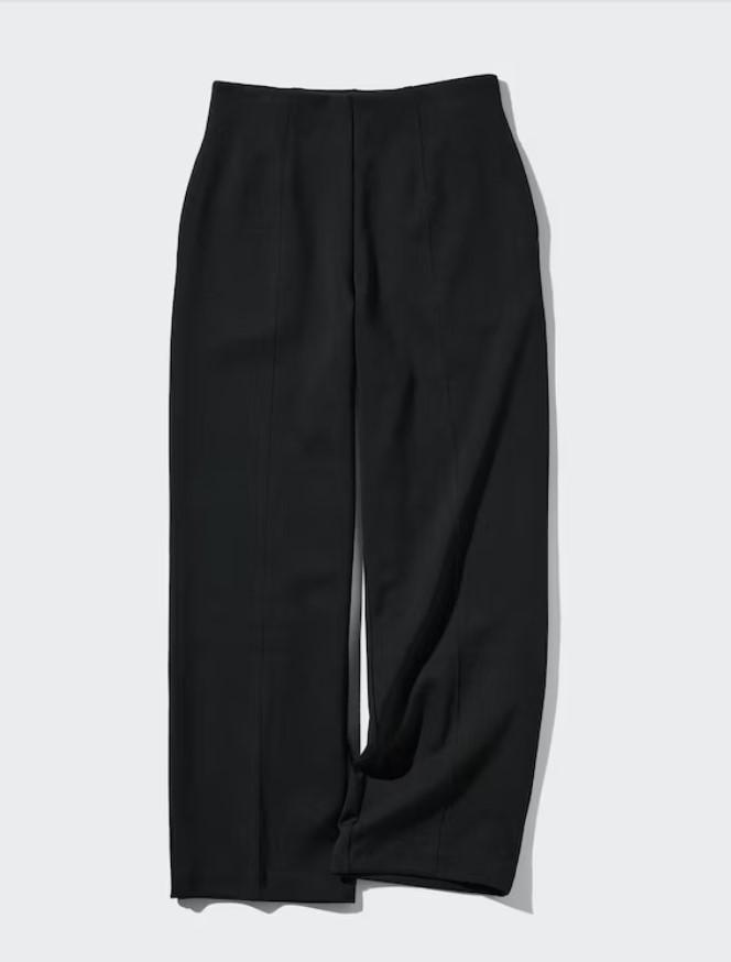 UNIQLO WOMEN Stretch Double Face Straight Pants