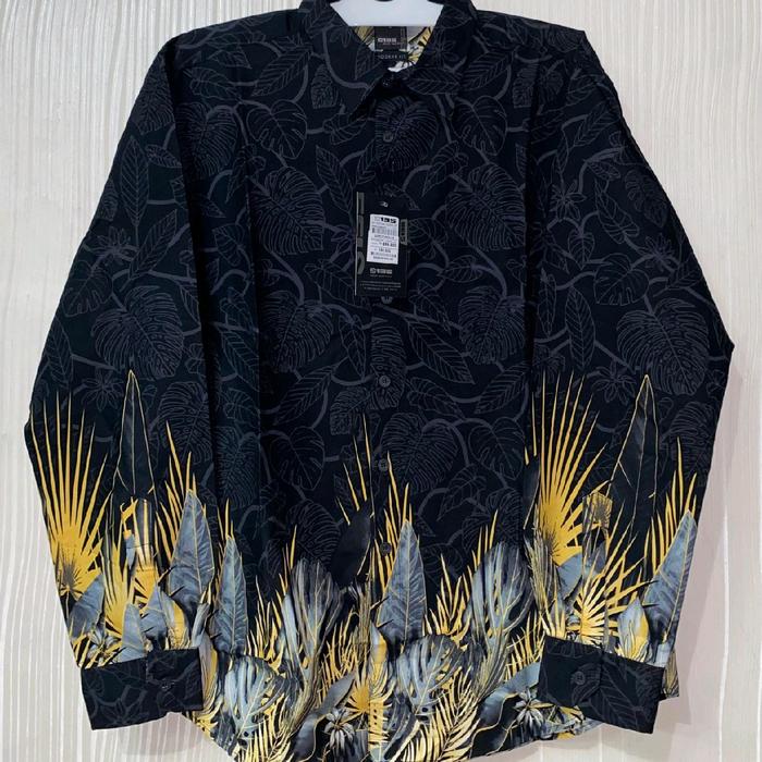 kemeja batik dewasa S135 slimfit