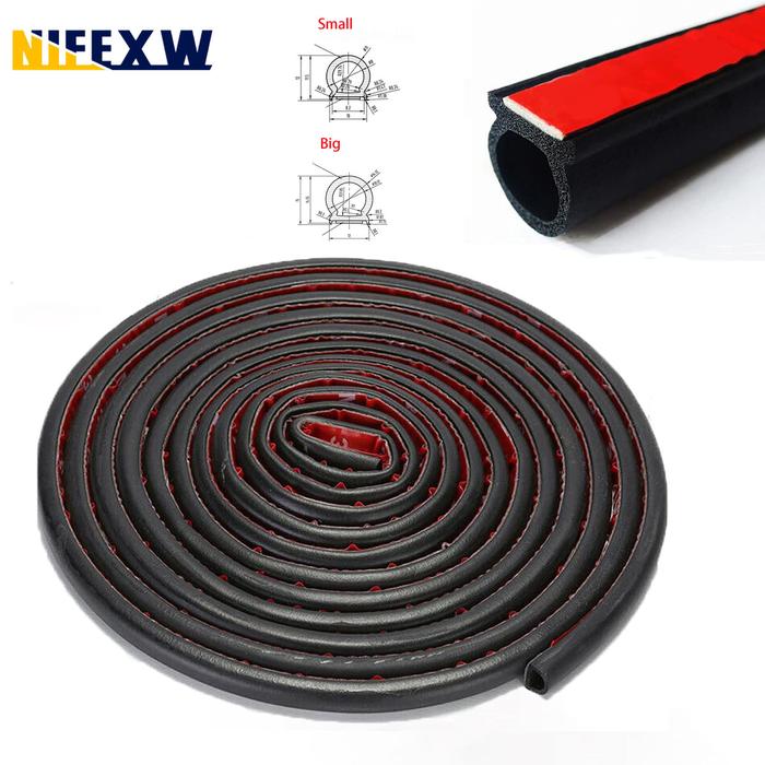 Car Door Weatherstrip Weather Strip Car Rubber Strip Seal Waterproof