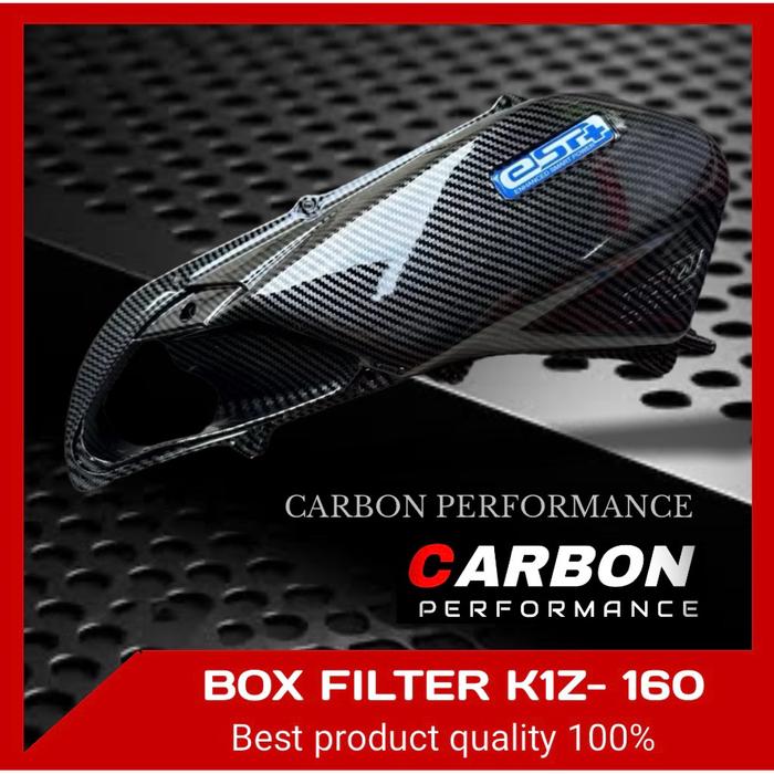 TUTUP FILTER PCX 160 CARBON GLOSY ▪Tutup filter pcx 160 carbon original filter vario 160 carbon adv 