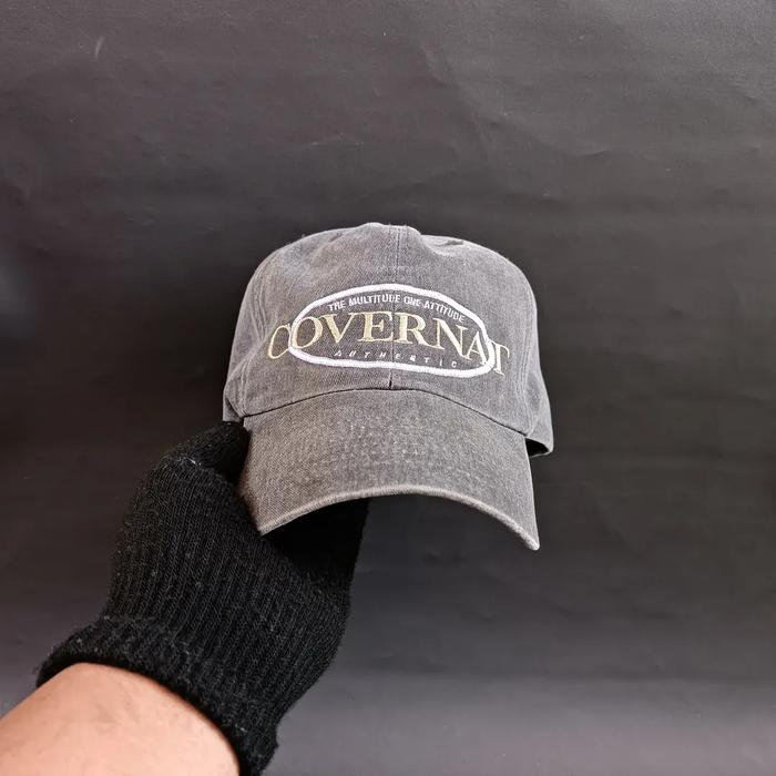 Topi Cap Unisex Pria Wantia COVERNAT Washed