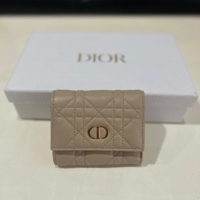 Dior Jolie Hibiscus Wallet Dompet | Lambskin | Like New