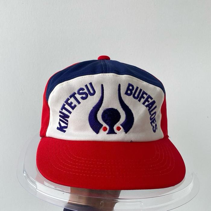 Kintetsu Buffaloes Baseball Cap Japan Vintage Topi Baseball Classic NPB Hat