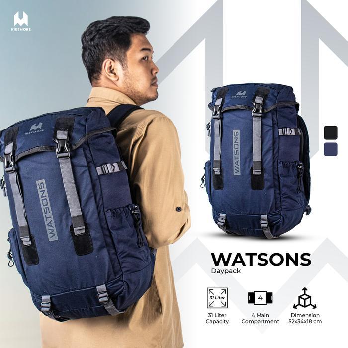 Tas Ransel Daypack Travelling Hikemore Watsons