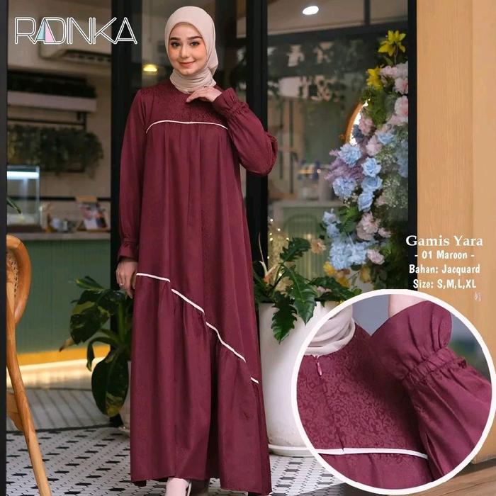 Baju Muslim Gamis Dewasa By Radinka Wanita Panjang