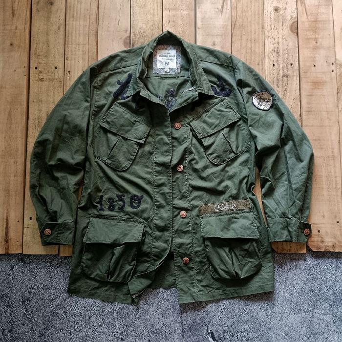 Jaket Army Jungle Fatigue Jacket Thrusday Island