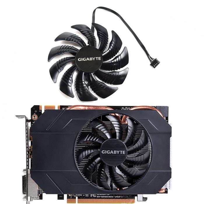 NEW 87MM T129215SU / PLA09215S12H GTX 970 960 MINI-ITX GPU Fan，For Gigabyte GTX 970 960 MINI-ITX Gra