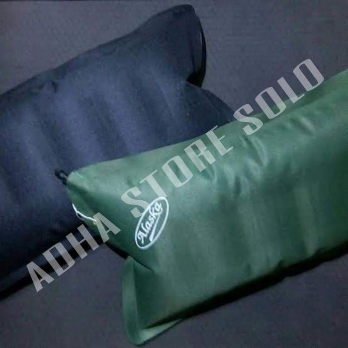 [[TERMURAH]] Bantal tiup  ALASKA/Bantal Angin/Bantal traveling outdoor/Perlengkapan haji dan umrah