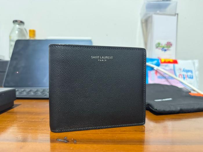 YSL Saint Laurent Men Wallet Dompet Pria Original