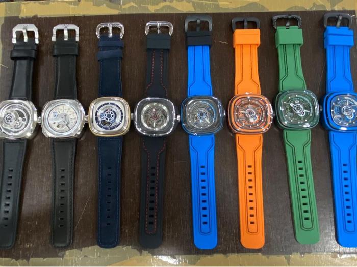 Jam tangan pria SevenFriday Seven Friday NFC Fullset Box SF, Banyak pilihan model dan tipe Automatic