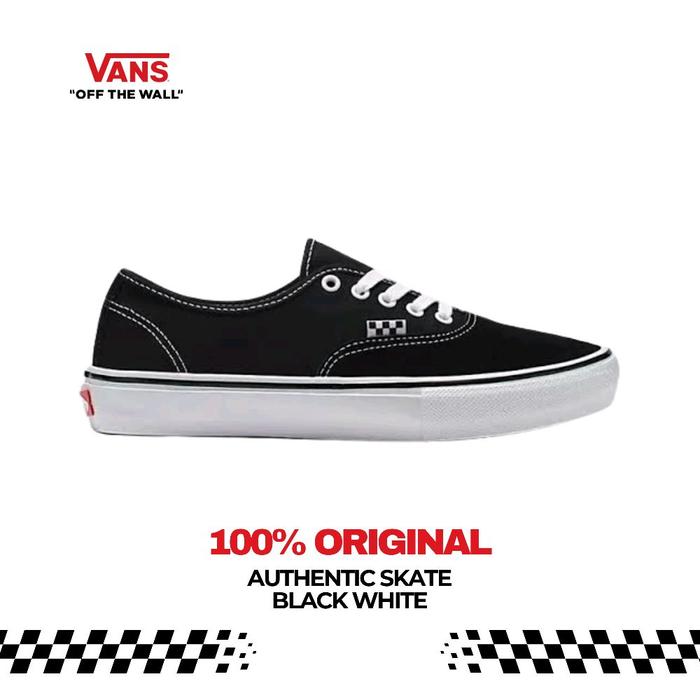 Authentic Skate Black White