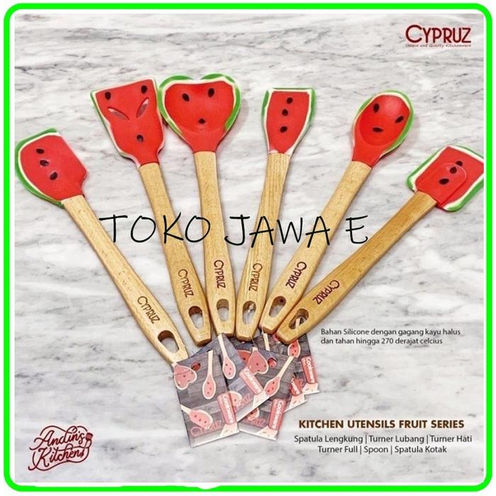 CYPRUZ UTENSILE Semangka Series Spatula Sutil Sodet