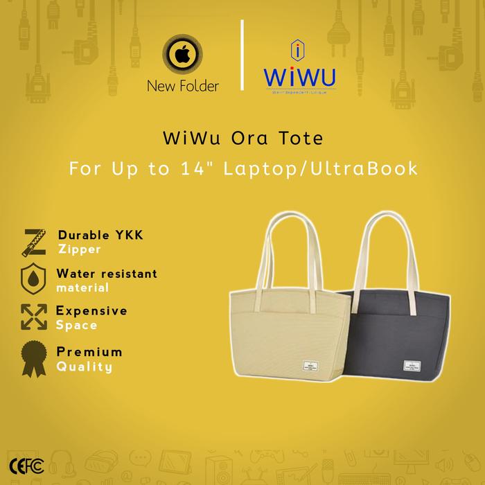 WiWu Ora Tote For Up To 14" Laptop/Ultrabook