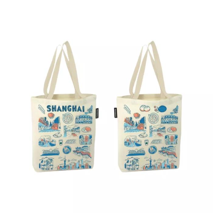 Starbucks China Been There Series Tote Bag - Shanghai