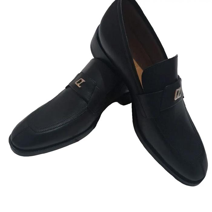 Sepatu Pria Louboutin Varsimoc Shoes Pantofel Hitam