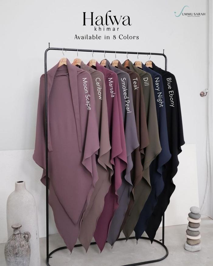 In'am gallery | Khimar Halwa French Khimar & Nonpad by Ummu Sarah