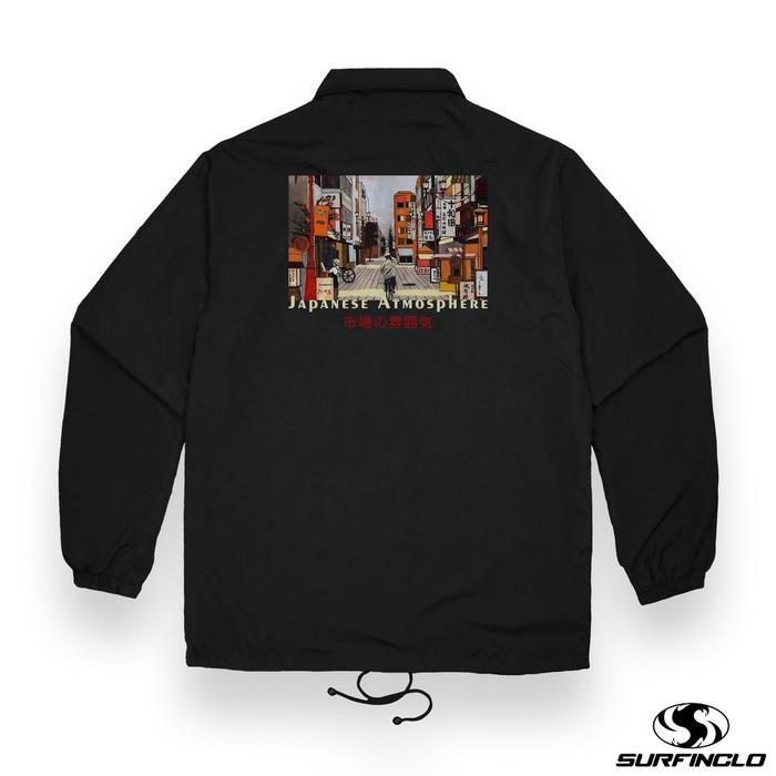 SURFINCLO Coach Jacket Wind Breaker City Scape Edition