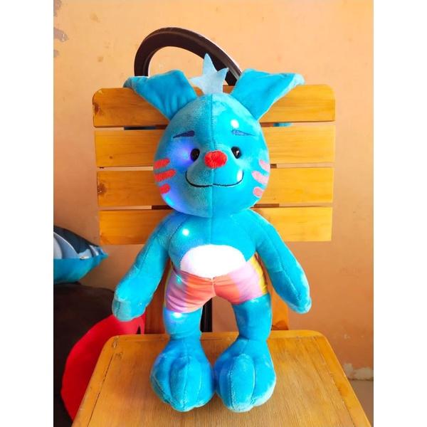 Boneka karakter gembul led terbaru / boneka kartun si gembul