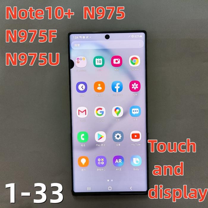 Original 6.8"AMOLED Screen For Samsung Galaxy Note 10 Plus Display