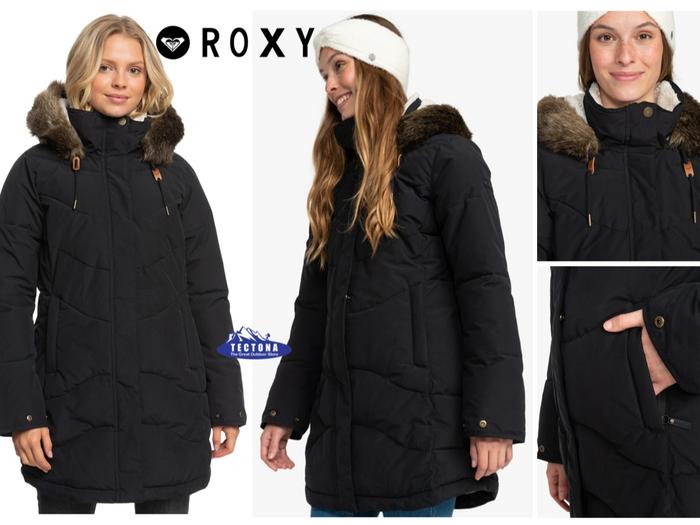 JAKET OUTDOOR HIKING WINTER GUNUNG ORIGINAL ROXY Ellie Longline Winter Waterproof Jacket
