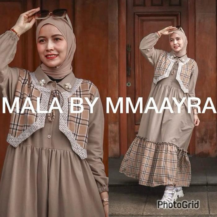 Mala BY MMAAYRA gamis terbaru