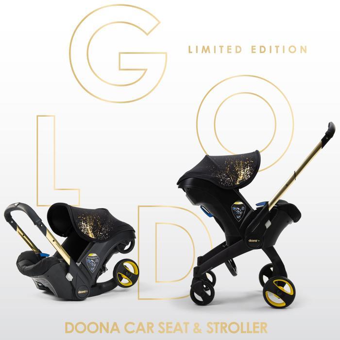 TERLARIS DOONA INFANT CAR SEAT TO STROLLER - GOLD SPECIAL SERIES - STROLLER ANAK