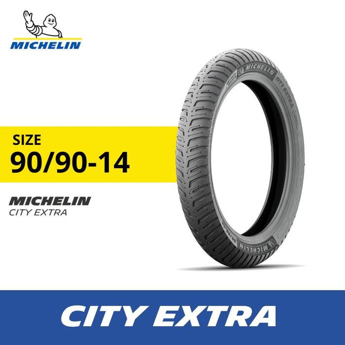 [PROMO] SNI Ban Motor MICHELIN CITY EXTRA TUBELESS 80/80-14 , 80/90-14 , 90/90-14 , 100/80-14 , 110/