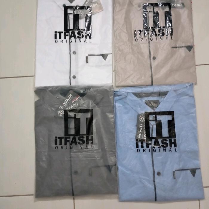 KEMEJA PRIA SLIM FIT. ITFASH ORIGINAL. KEMEJA KEREN