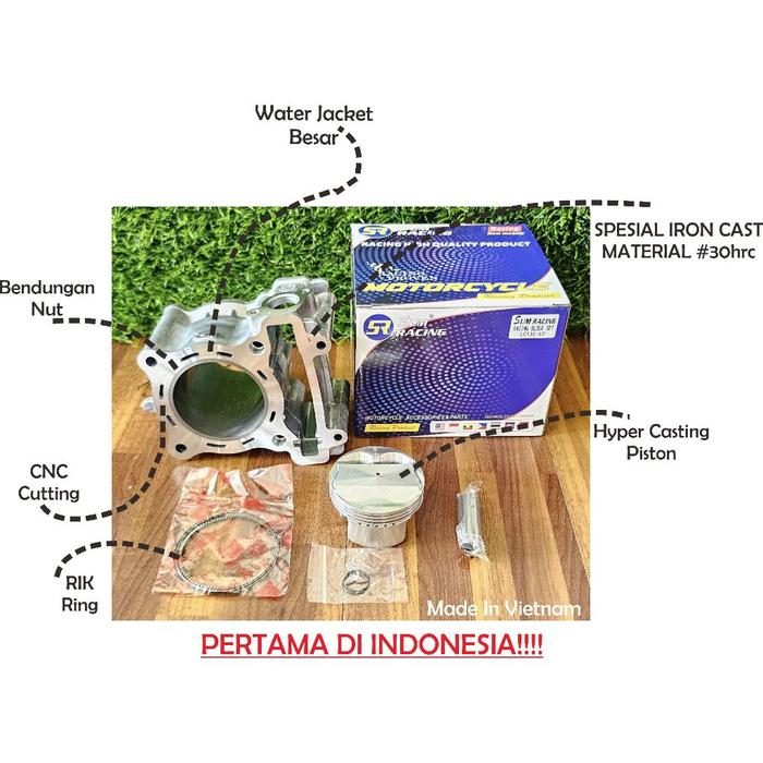 PROMO HEMAT BLOK BORE UP JUPITER MX / VIXION / MX KING 62MM & 6M & 65MM