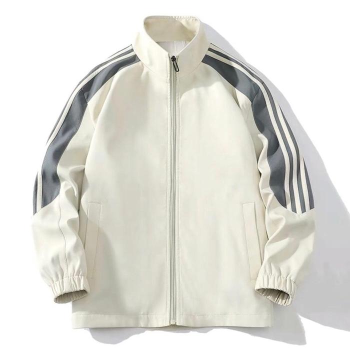 Jacket Varsity Vintage Soft Waterproof Jumbo Pria