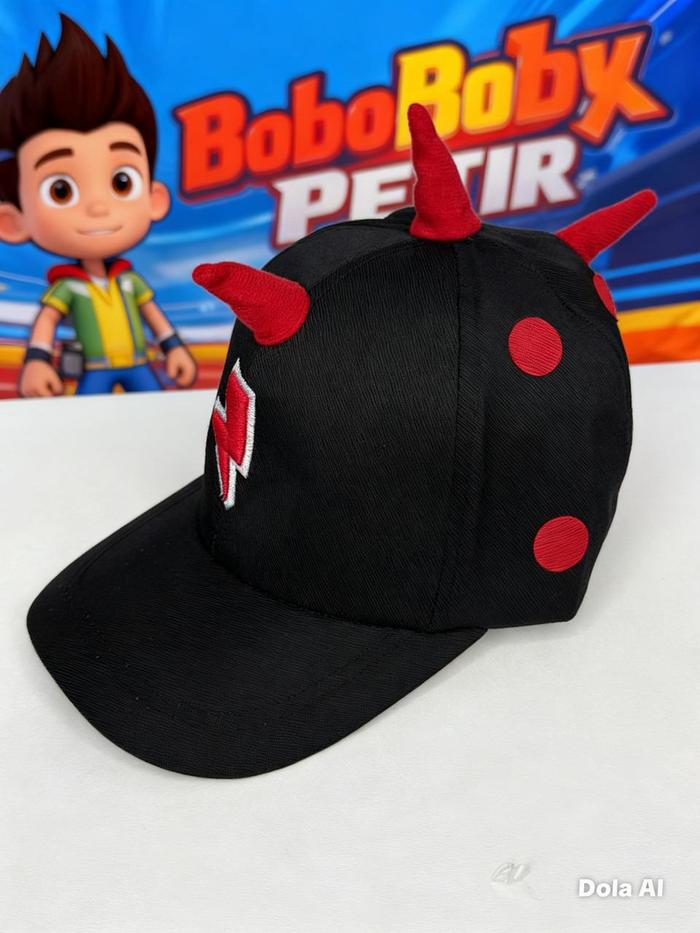 topi anak motif boboiboy min 3-dewasa topi boboiboy impor